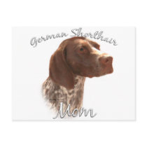 German Shorthaired Pointer Mom 2 postcards