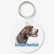 German Shorthaired Pointer Name keychains