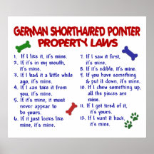 GERMAN SHORTHAIRED POINTER PL2 PRINT