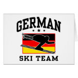 German Ski Team Card
