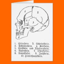 German skull cards