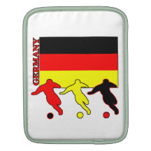 German Soccer Players Sleeves For iPads