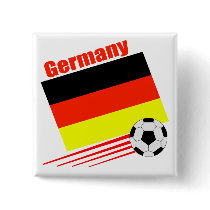 German Soccer Team Buttons