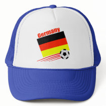 German Soccer Team Mesh Hat