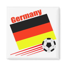 German Soccer Team Magnet