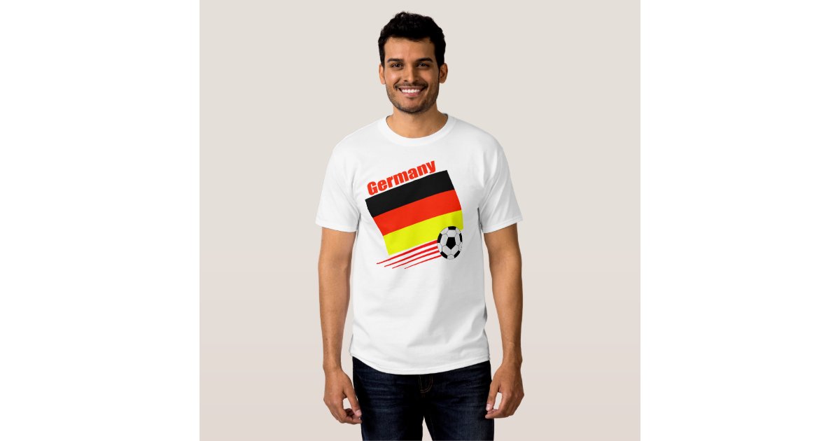 German Soccer Team T-shirt | Zazzle