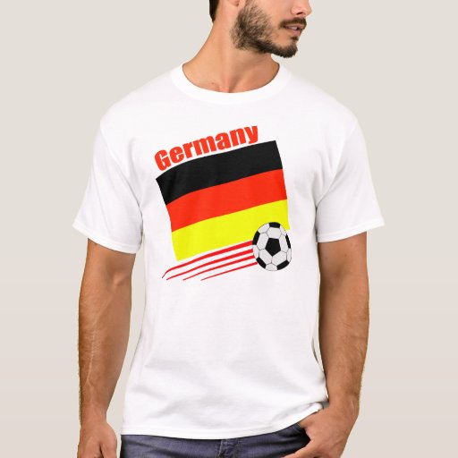 German Soccer Team T-Shirt | Zazzle