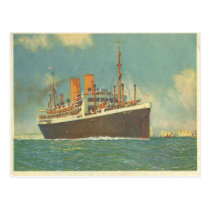 German Steamer Dresden off of England postcards