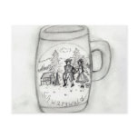 German Stein Post Card