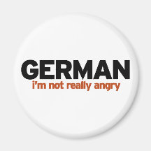 German Stereotype Refrigerator Magnets