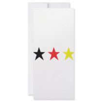 german triple star icon rack cards
