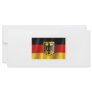 German waving flag customized rack card