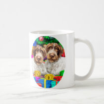 German WH Pointer Open Gifts Christmas mugs