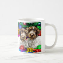 German WH Pointer Open Gifts Christmas mugs