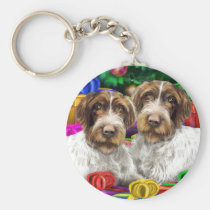 German WH Pointer Open Gifts Christmas keychains