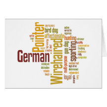 German Wirehaired Pointer Card