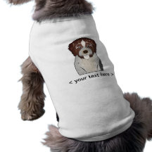 German Wirehaired Pointer Cartoon Personalized Dog T-shirt