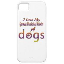German Wirehaired Pointer designs iPhone 5 Cases