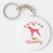 German Wirehaired Pointer Key Chains