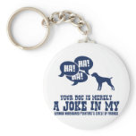 German Wirehaired Pointer Keychains