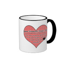 German Wirehaired Pointer Mixes Paw Prints Humor Coffee Mug