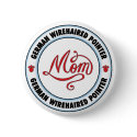 GERMAN WIREHAIRED POINTER mom button