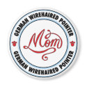 GERMAN WIREHAIRED POINTER mom magnet