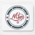 GERMAN WIREHAIRED POINTER mom mousepad