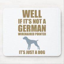 German Wirehaired Pointer Mouse Mat