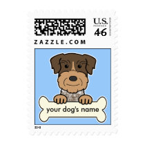German Wirehaired Pointer Postage Stamps