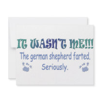 GermanShepherd Personalized Announcement