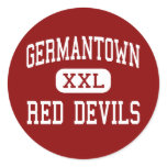 Germantown - Red Devils - High - Germantown Stickers