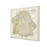 Germany 5 stretched canvas print