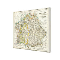 Germany 5 stretched canvas print