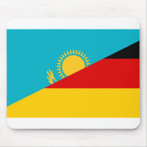 Germany and Kazakhstan, Kazakstan mousepads by bestflag Germany and Kazakhstan, Kazakstan mousepads