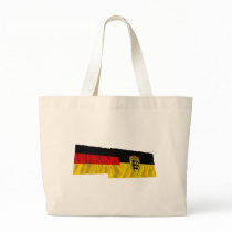 Germany & Baden-Wuerttemberg Waving Flags Canvas Bag