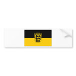 Germany Baden Wurttemberg Flag Bumper Sticker