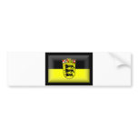 Germany Baden-Württemberg Flag Bumper Stickers