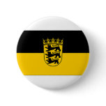 Germany Baden Wurttemberg Flag Pinback Buttons