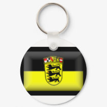 Germany Baden-Württemberg Flag keychains by jacinto888 Germany Baden-Württemberg Flag keychains