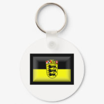 Germany Baden-Württemberg Flag keychains by jacinto888 Germany Baden-Württemberg Flag keychains