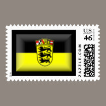 Germany Baden-Württemberg Flag stamps