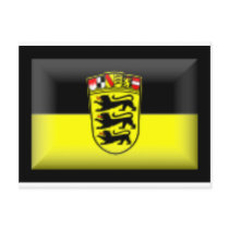 Germany Baden-Württemberg Flag postcards by jacinto888 Germany Baden-Württemberg Flag postcards