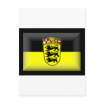Germany Baden-Württemberg Flag Post Card