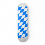 Germany Bavaria Flag Skateboard Deck