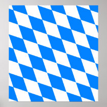 Germany Bavaria High quality Flag Posters