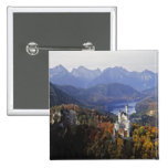 Germany, Bavaria, Neuschwanstein Castle. King Button