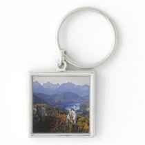Germany, Bavaria, Neuschwanstein Castle. King Key Chain