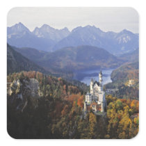 Germany, Bavaria, Neuschwanstein Castle. King Sticker