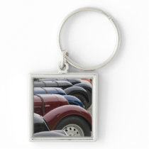 Germany, Bayern-Bavaria, Munich. BMW Welt Car Keychain